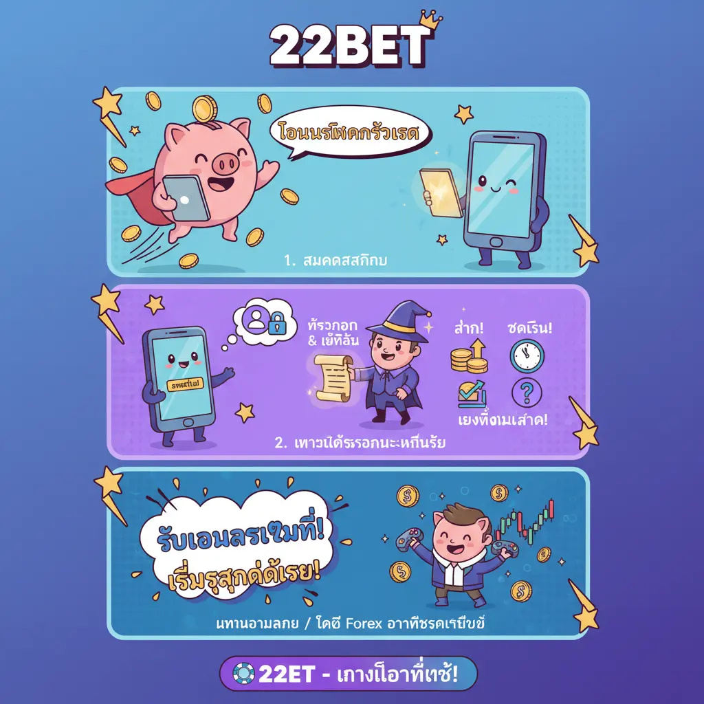 ฝากครั้งแรก - 22BET