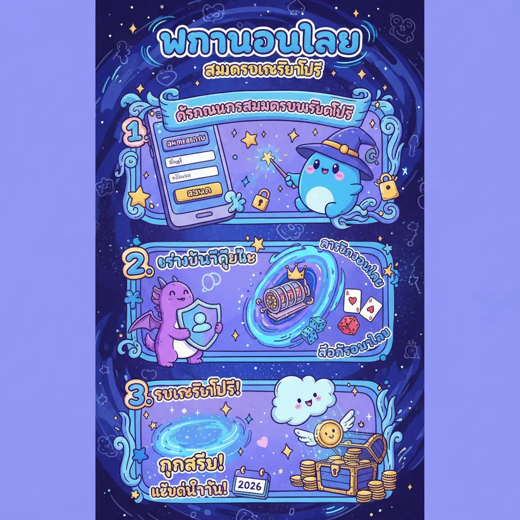 สมัครรับเครดิตฟรี - พนันออนไลน์