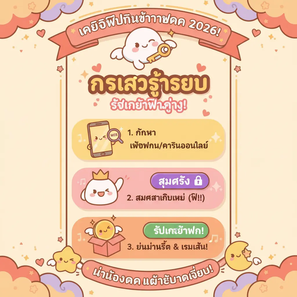 เครดิตฟรีไม่ต้องฝาก - การเข้าสู่ระบบ