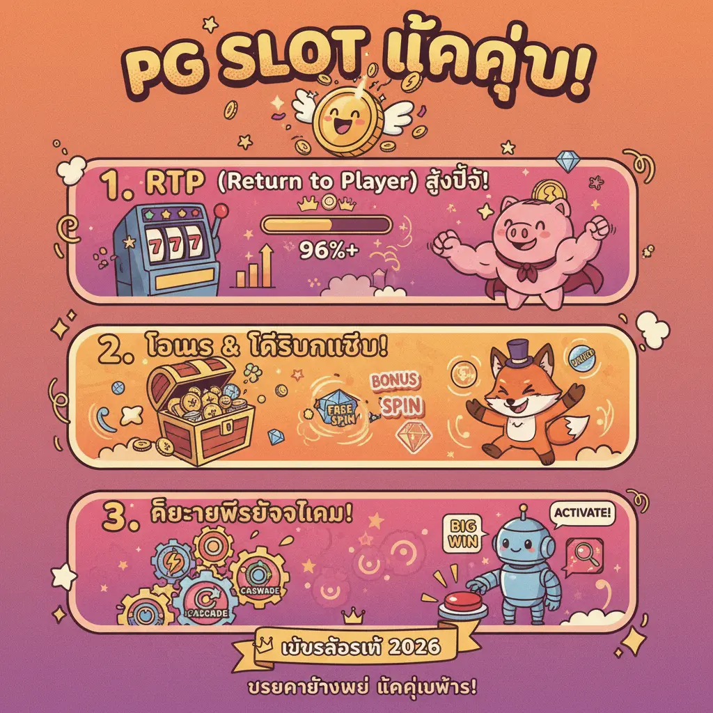 เว็บสล็อตแท้ แตกง่าย - PG Slot