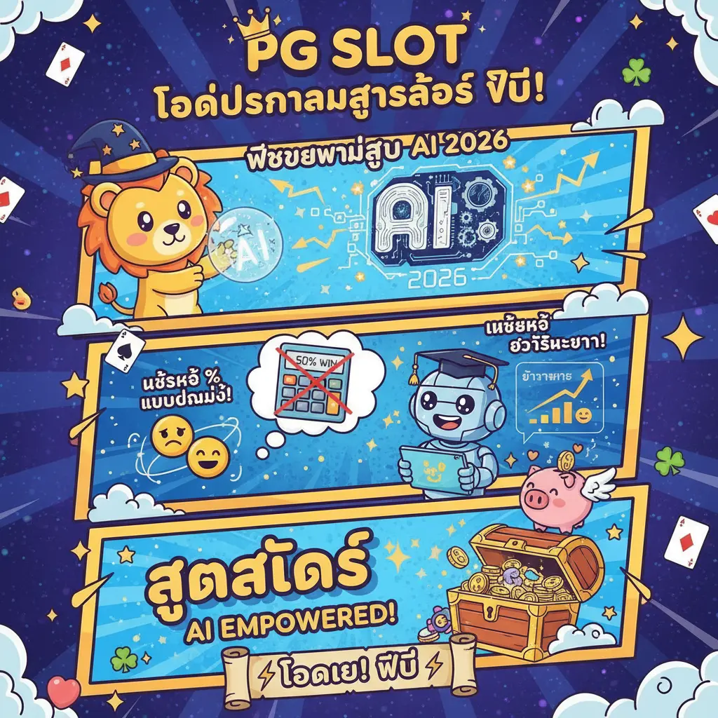 โหลดโปรแกรมสูตรสล็อต ฟรี - PG SLOT