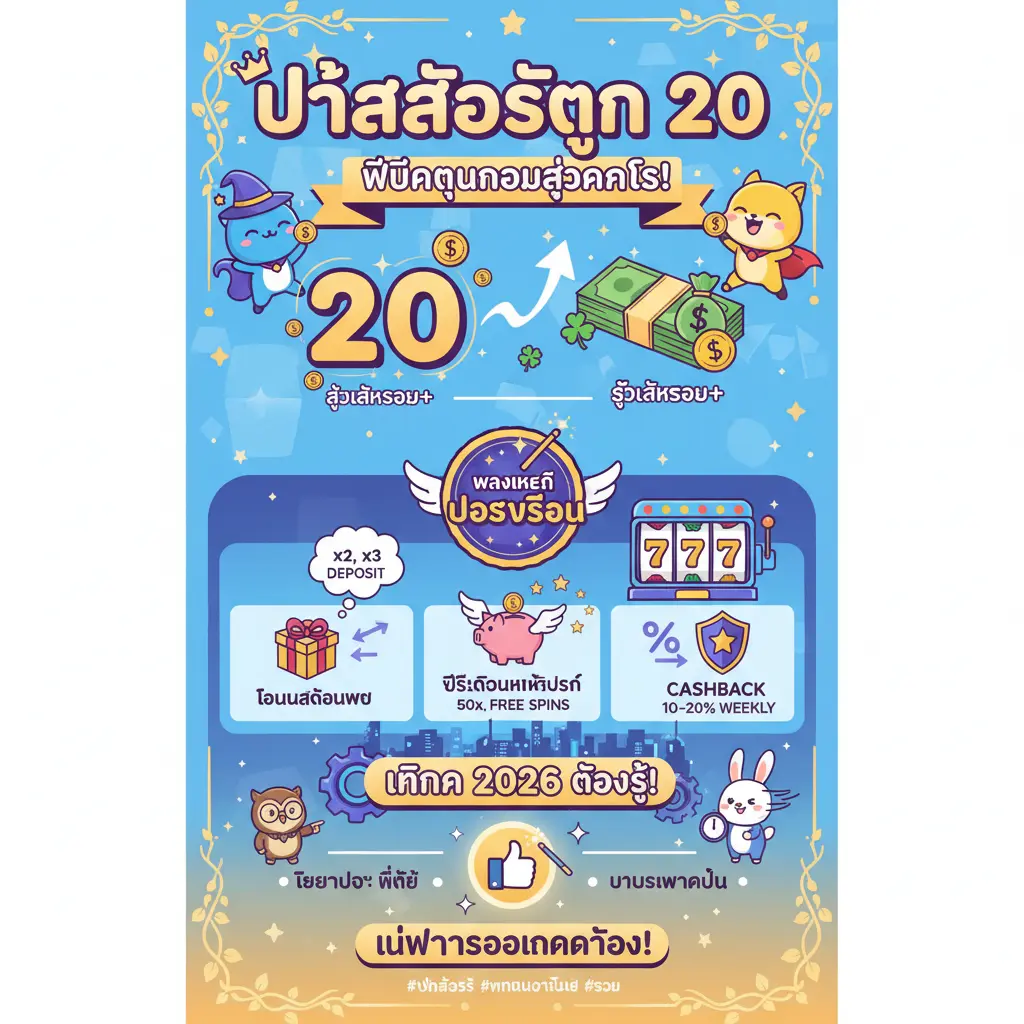 วิธี ปั่นสล็อตทุน 20 - พนันออนไลน์